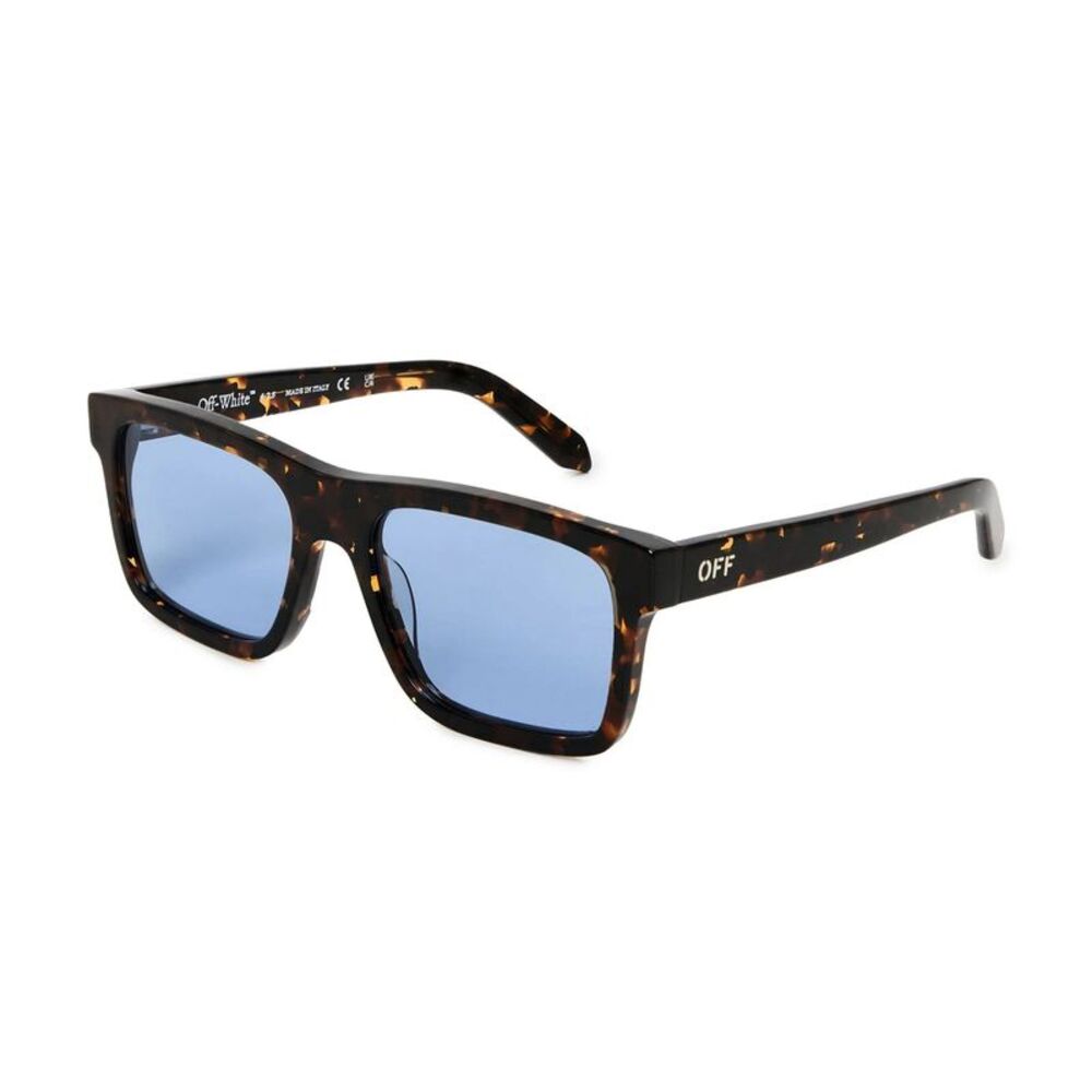 Off White Unisex Adult Galena Tortoise Sunglasses / Brown/Black